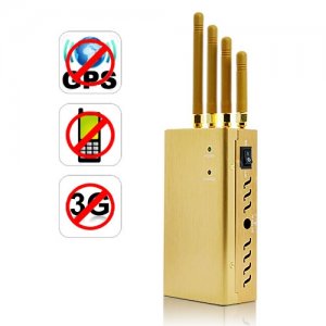 High Power Signal Jammer with Highly Portable Design for GPS/Cell Phone/3G